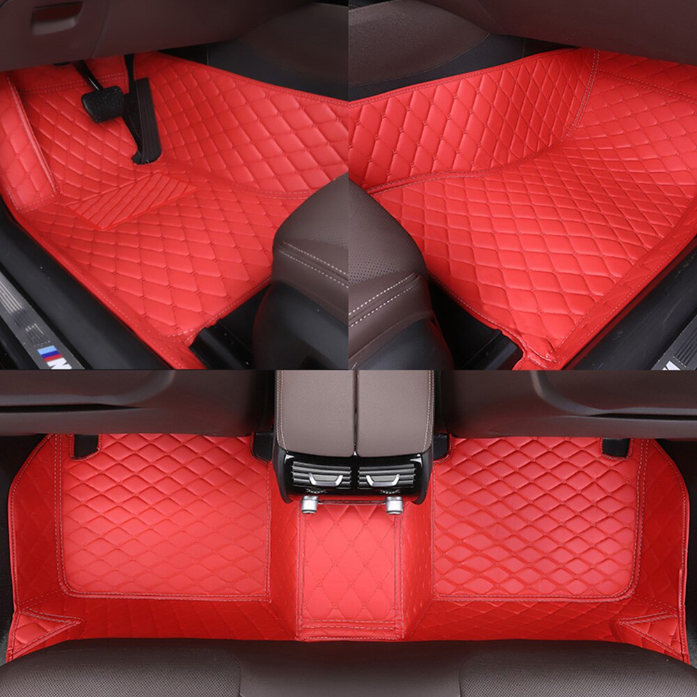 Car foot mats according to mass