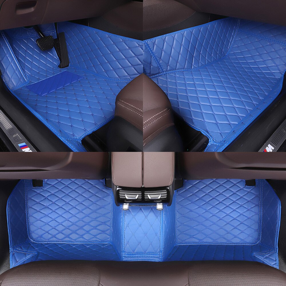 Car foot mats according to mass