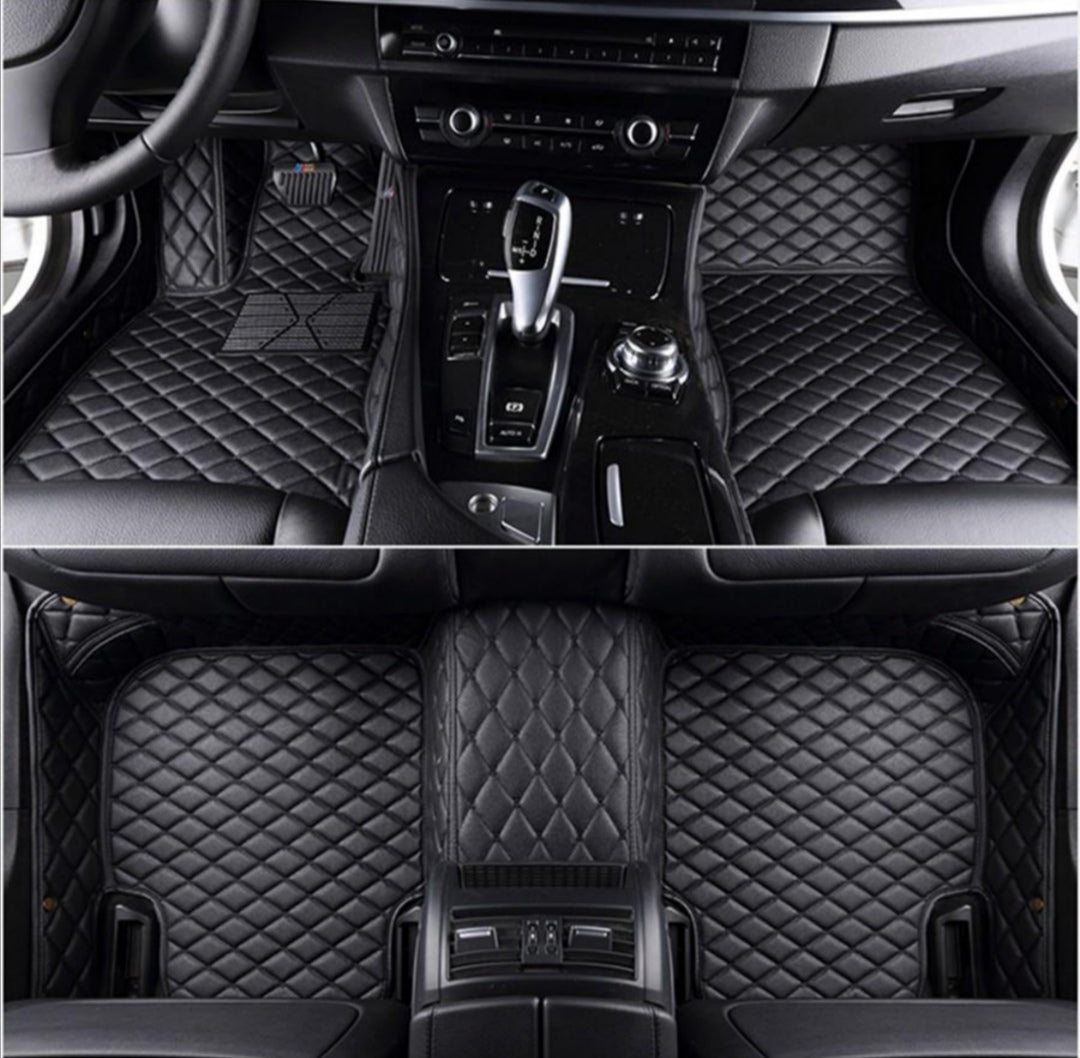 Car foot mats according to mass