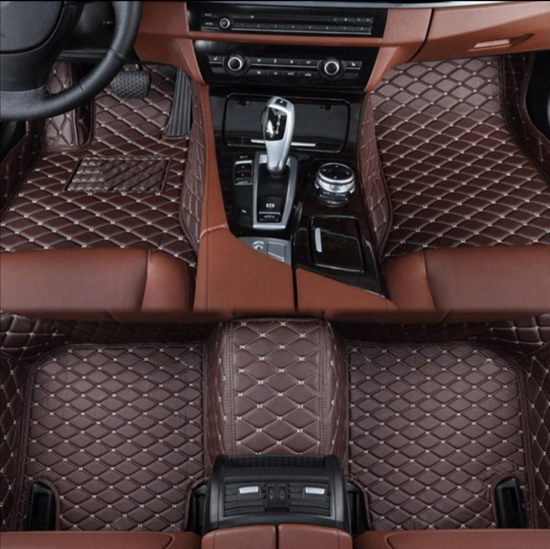 Car foot mats according to mass