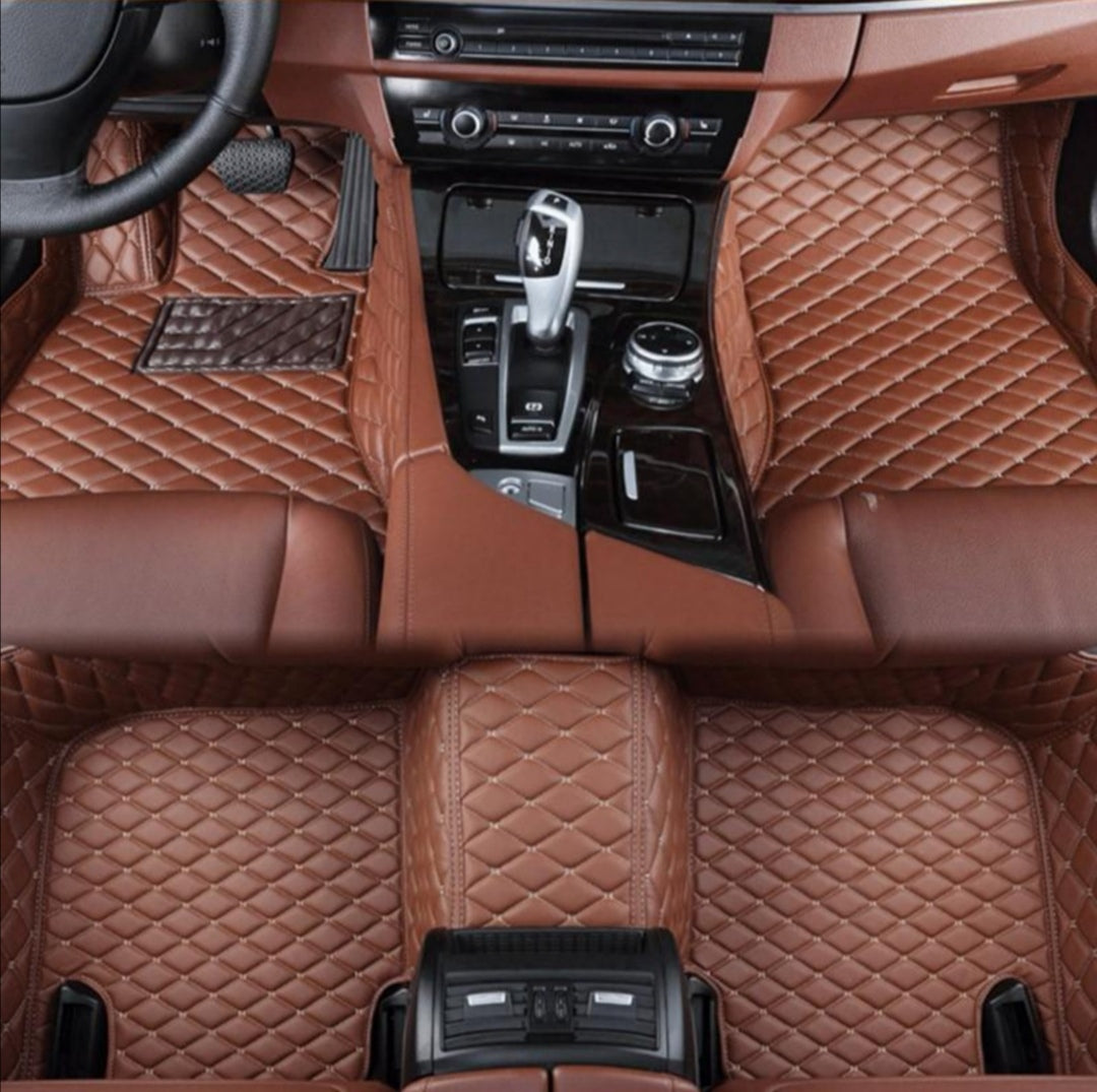Car foot mats according to mass