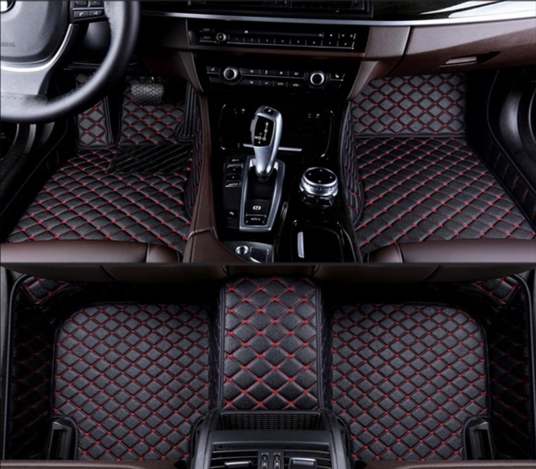 Car foot mats according to mass