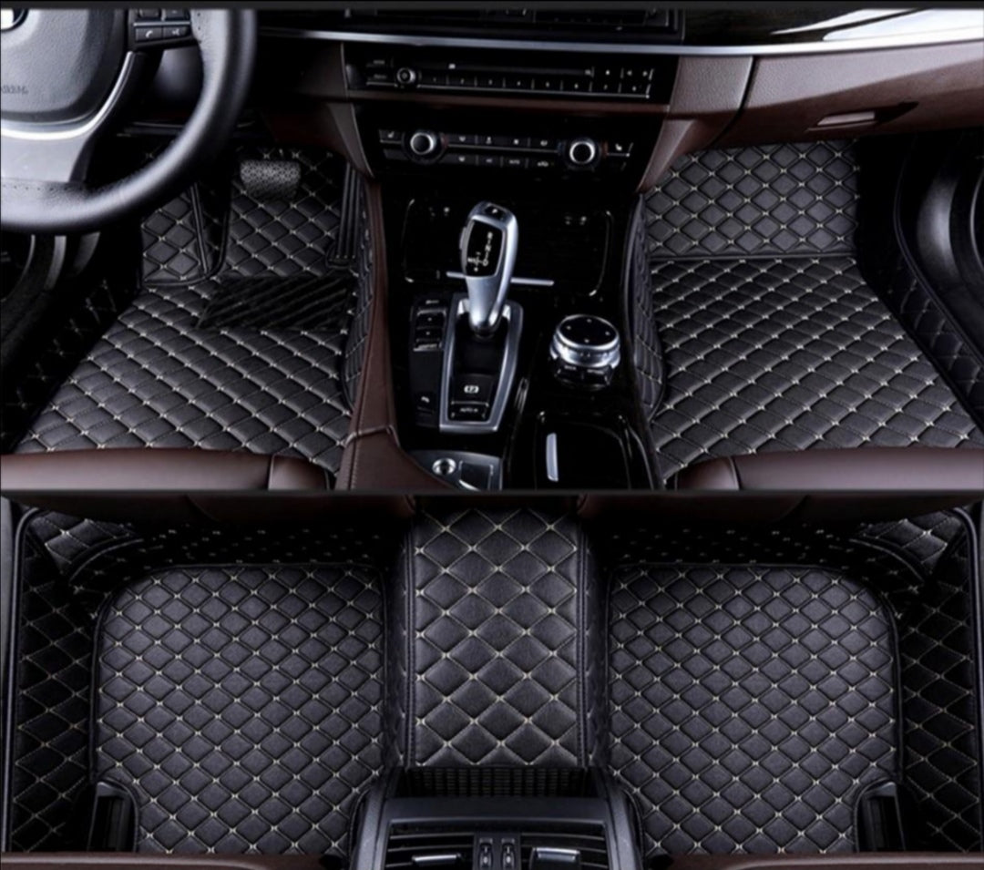 Car foot mats according to mass
