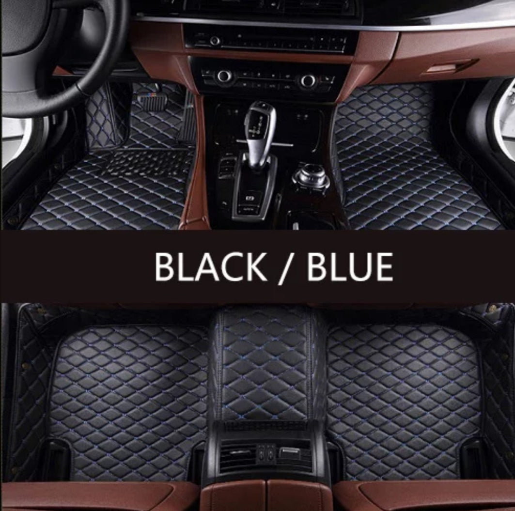 Car foot mats according to mass