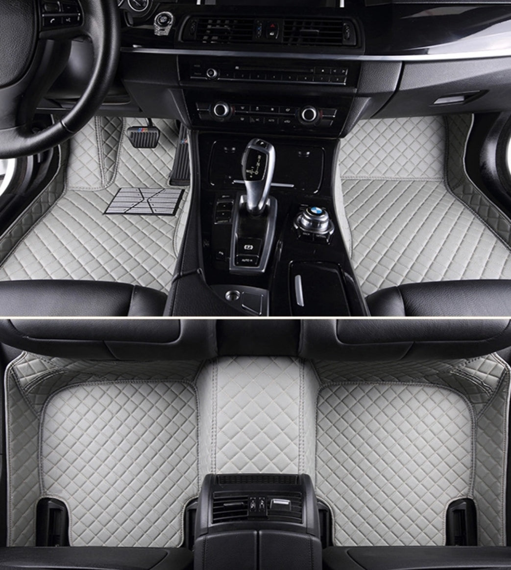 Car foot mats according to mass