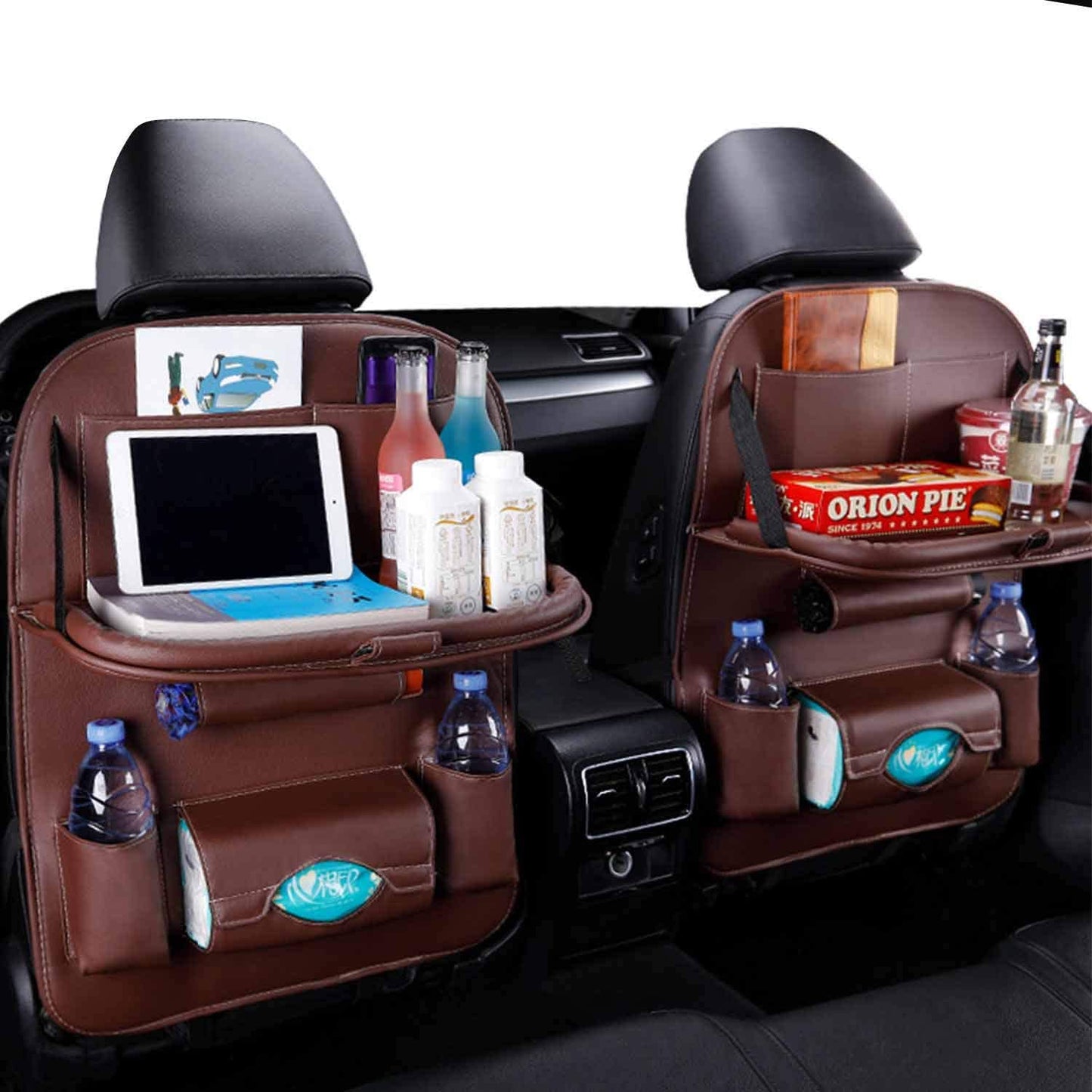 Back seat with table