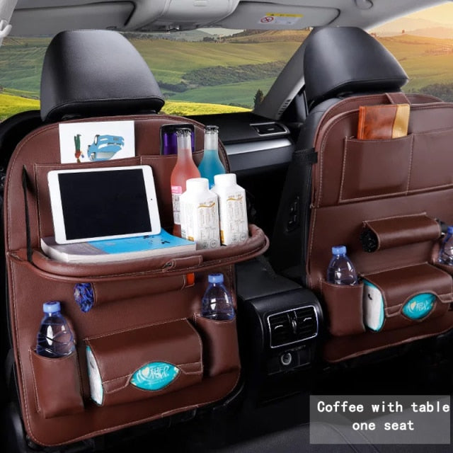 Back seat with table
