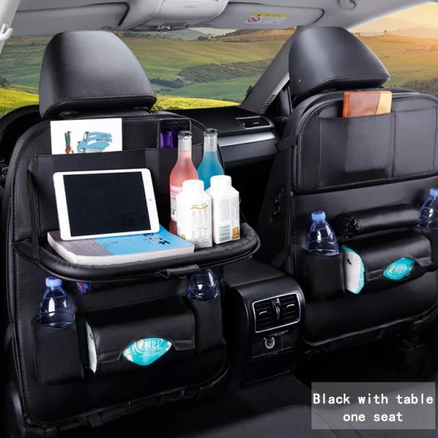 Back seat with table