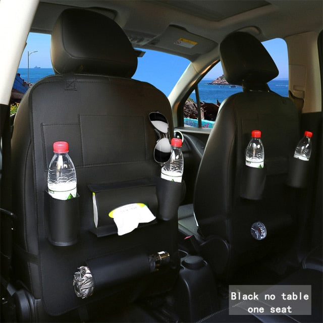 Back seat with table