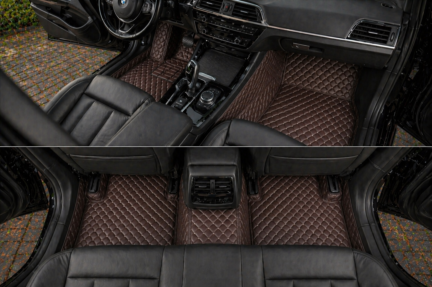 Tapis de pied de voiture selon la masse