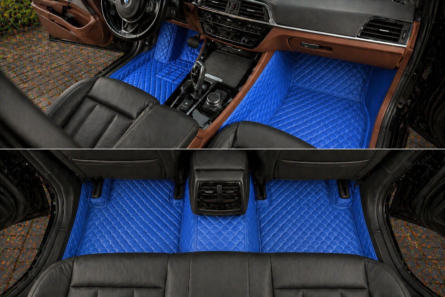 Tapis de pied de voiture selon la masse