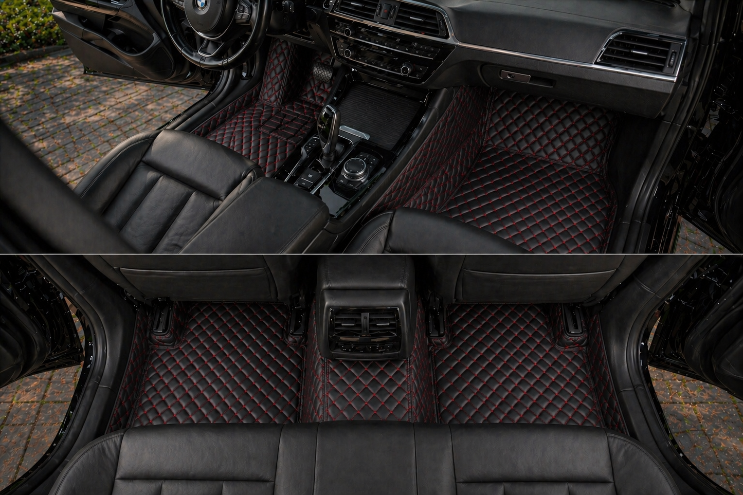 Tapis de pied de voiture selon la masse