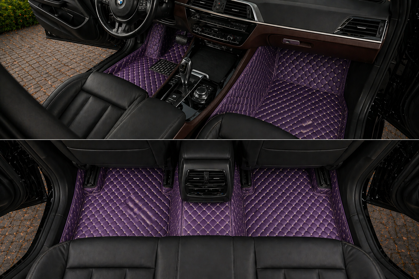Tapis de pied de voiture selon la masse