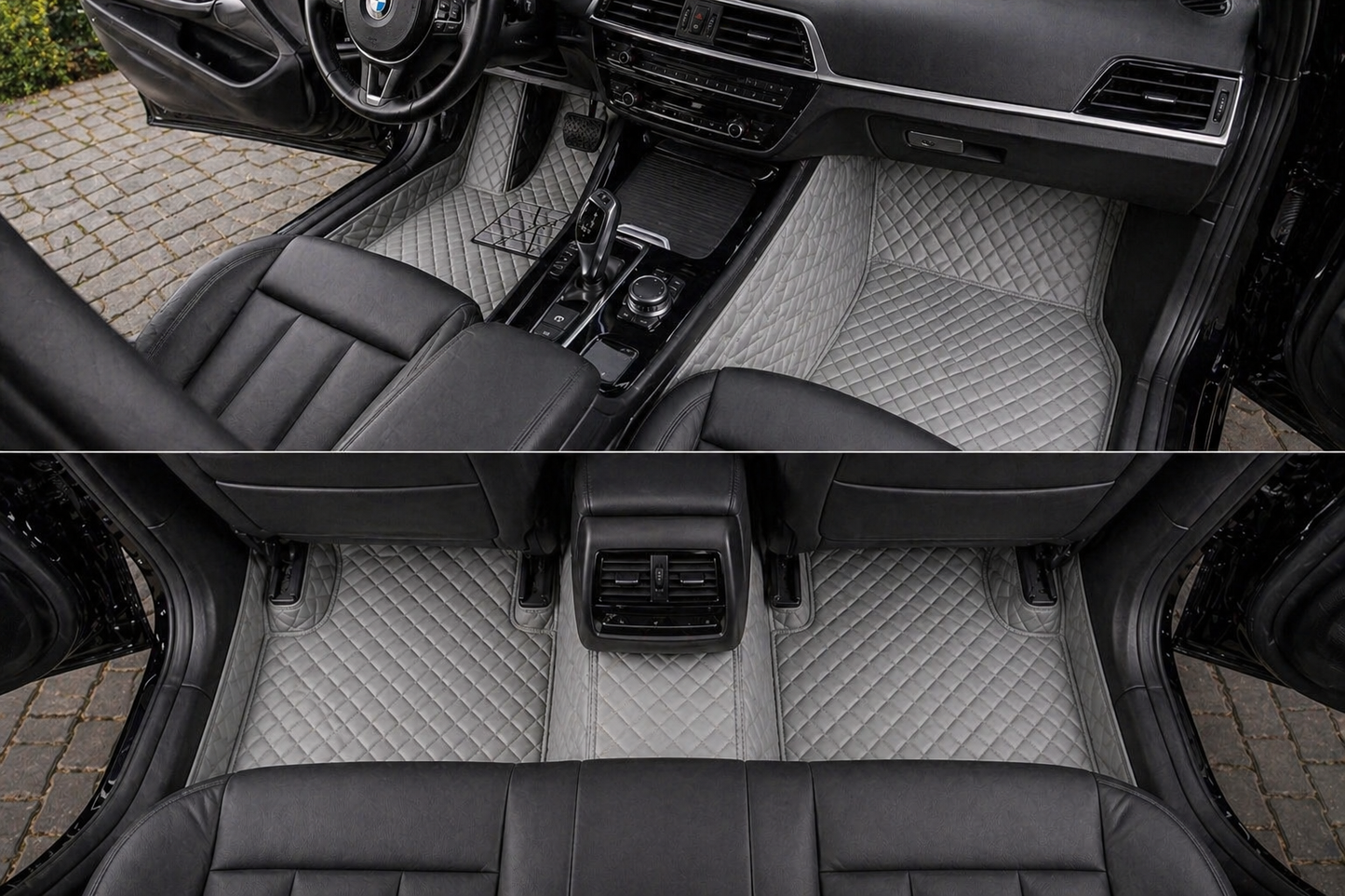 Tapis de pied de voiture selon la masse