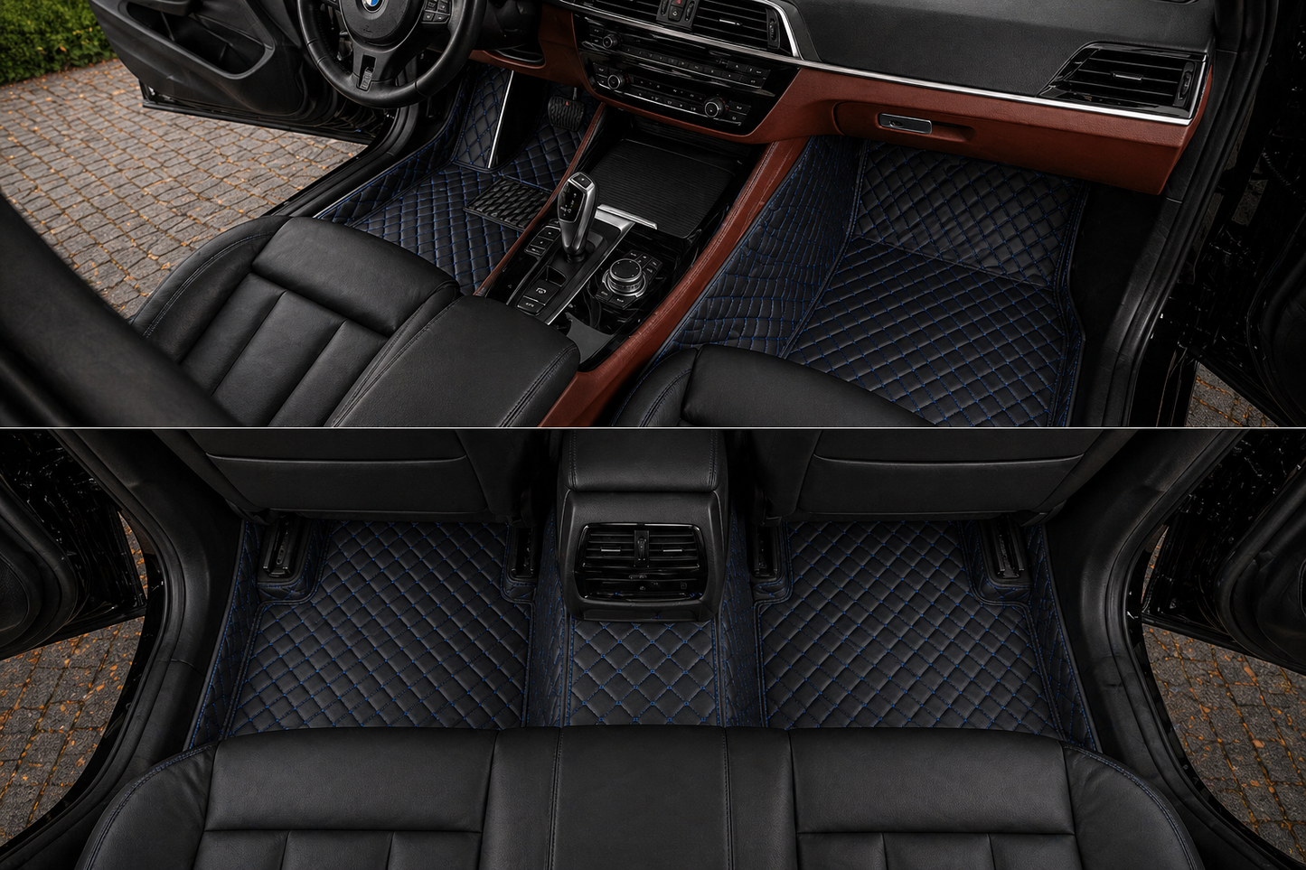 Tapis de pied de voiture selon la masse