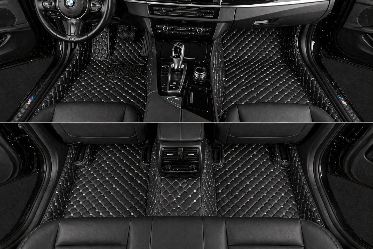 Tapis de pied de voiture selon la masse