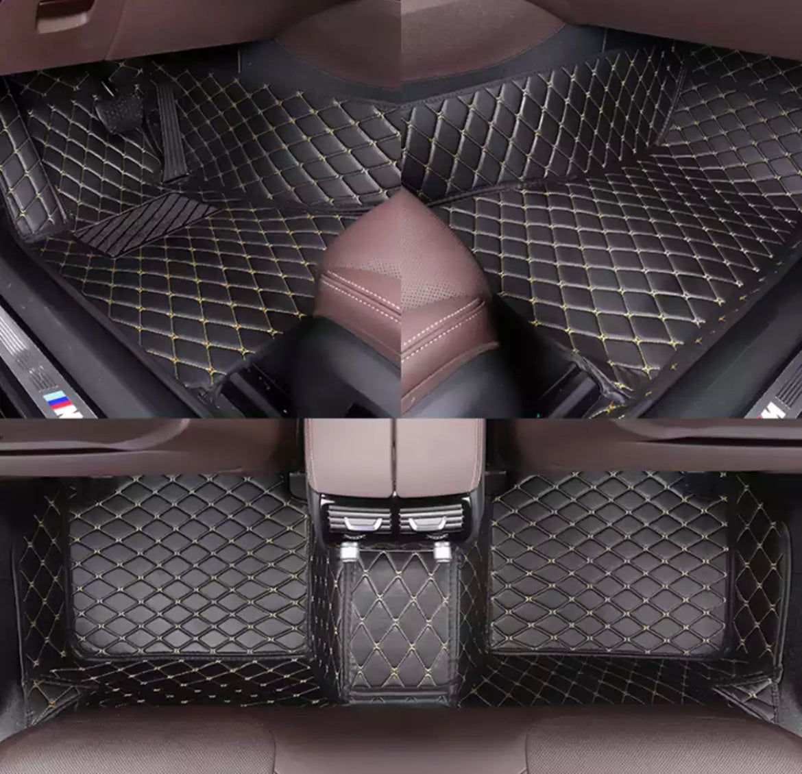 Tapis de pied de voiture selon la masse