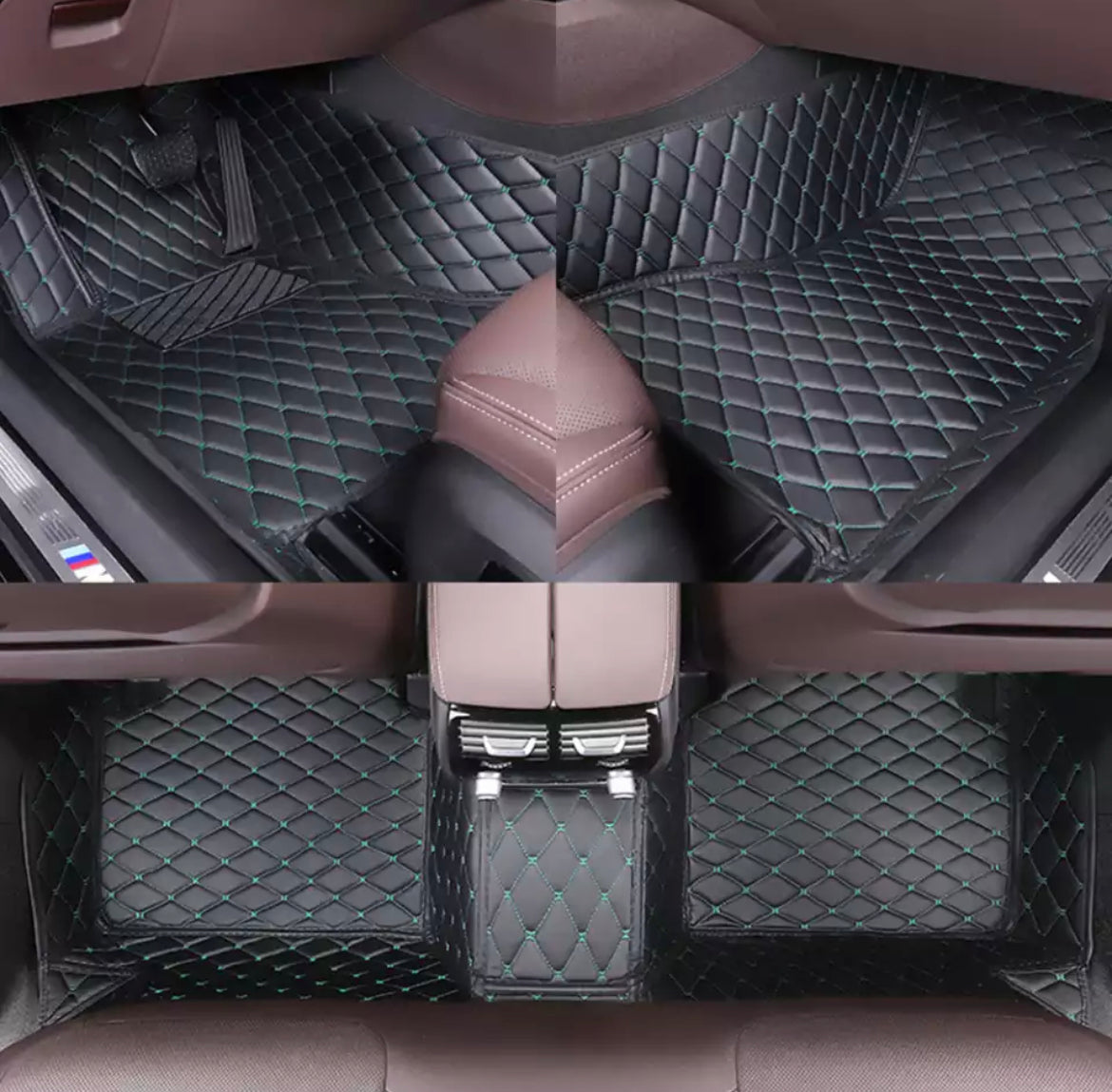 Tapis de pied de voiture selon la masse